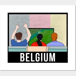 Belgium Fans Posters and Art